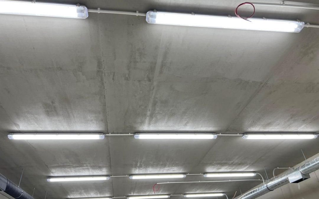 Ugradnja LED rasvjete – proizvodne hale