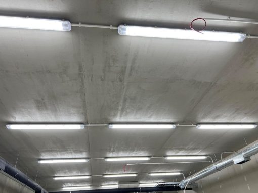 Ugradnja LED rasvjete – proizvodne hale